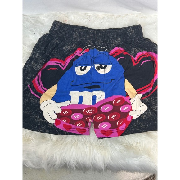 M&M's Brand Other - Vintage M&M's Brand Blue Character Valentines Acid Wash Boxer Shorts Mens Medium